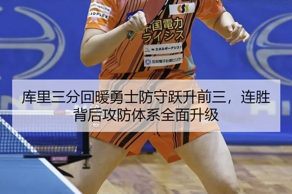 库里三分回暖勇士防守跃升前三，连胜背后攻防体系全面升级